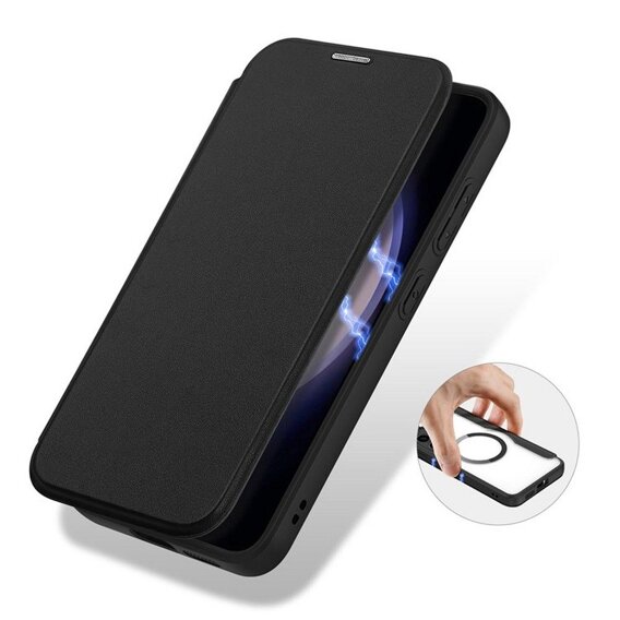 Dux Ducis Obal na mobil pre Samsung Galaxy S24+ Plus, Skin X Pro, MagSafe, čierne