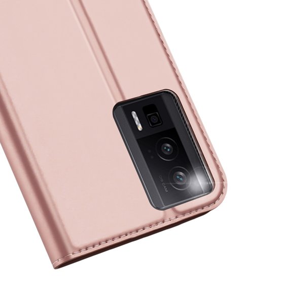 Dux Ducis Obal na mobil pre Xiaomi Poco F5 Pro, Skinpro, ružové rose gold