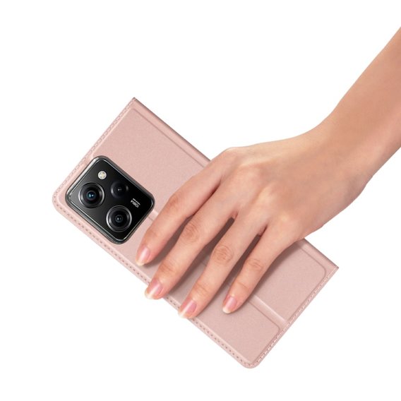 Dux Ducis Obal na mobil pre Xiaomi Poco X5 Pro 5G, Skinpro, ružové rose gold