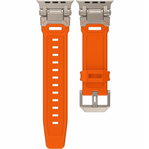 ERBORD ProTech remienok pre Apple Watch 1/2/3/4/5/6/7/8/9/SE/Ultra/Ultra 2 42/44/45/49MM, oranžový