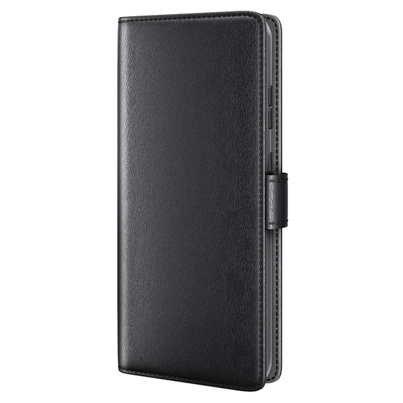 Flipové puzdro pre OnePlus 12 5G, Split Leather, čierne