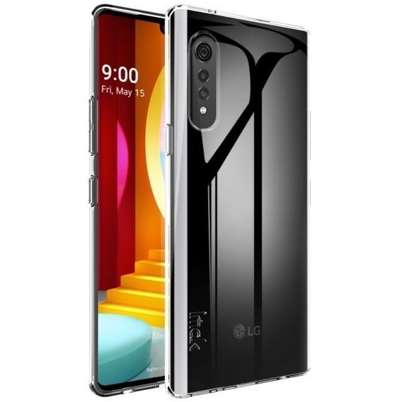 IMAK Obal na mobil pre LG Velvet, UX-5 Series Slim, priehľadné