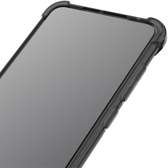 IMAK Obal na mobil pre Samsung Galaxy A35 5G, Dropproof, transparentné / čierne