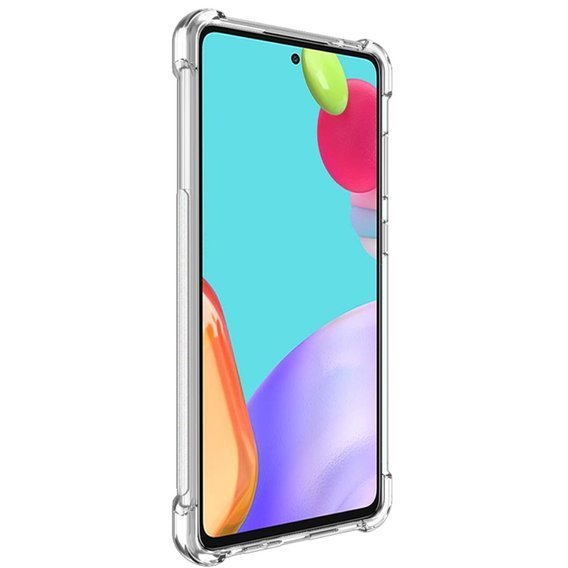 IMAK Obal na mobil pre Samsung Galaxy A72 5G, Dropproof, priehľadné