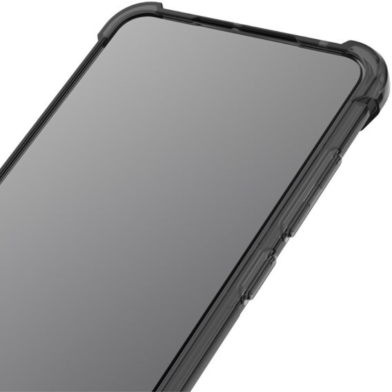 IMAK Obal na mobil pre Xiaomi Redmi Note 13 Pro+, Dropproof, transparentné / čierne