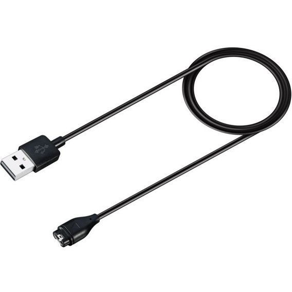 Kabel USB/ładowarka do smartwachy Garmin - czarny