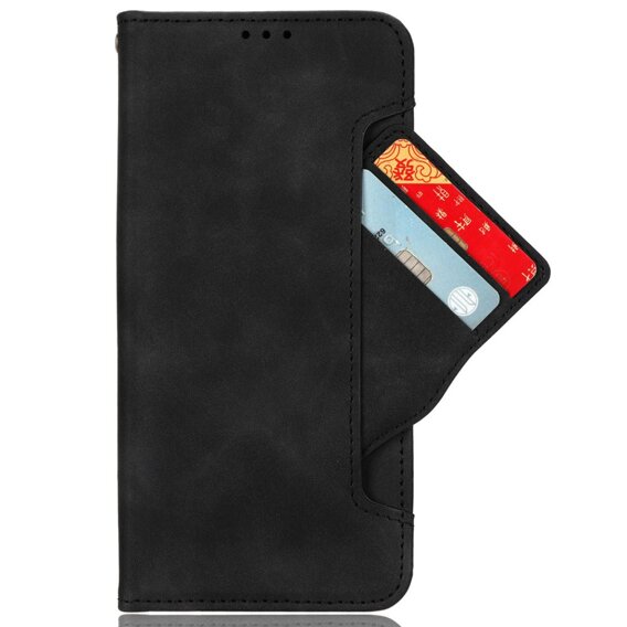 Klapkové puzdro pre Honor Magic 6 Pro 5G, Card Slot, čierne