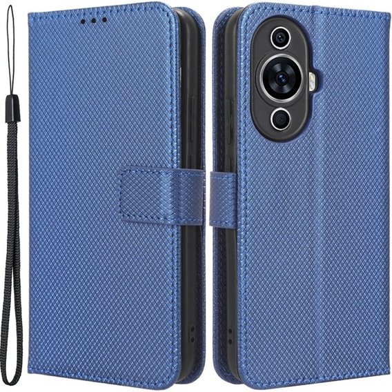 Klapkové puzdro pre Huawei Nova 11, Wallet Smart Magnet, modré