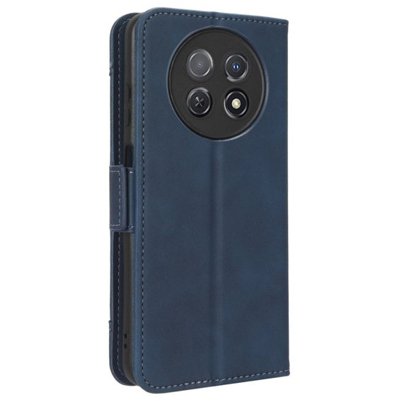 Klapkové puzdro pre Huawei Nova Y91 4G, Card Slot, tmavomodré