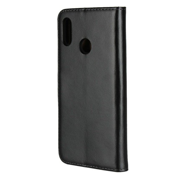 Klapkové puzdro pre Huawei P20 Lite, Split Leather Wallet, čierne