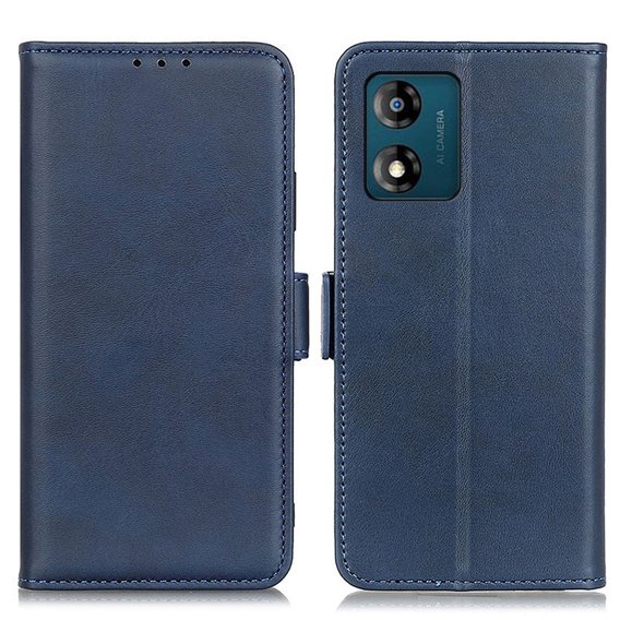 Klapkové puzdro pre Motorola Moto E13, Wallet, modré