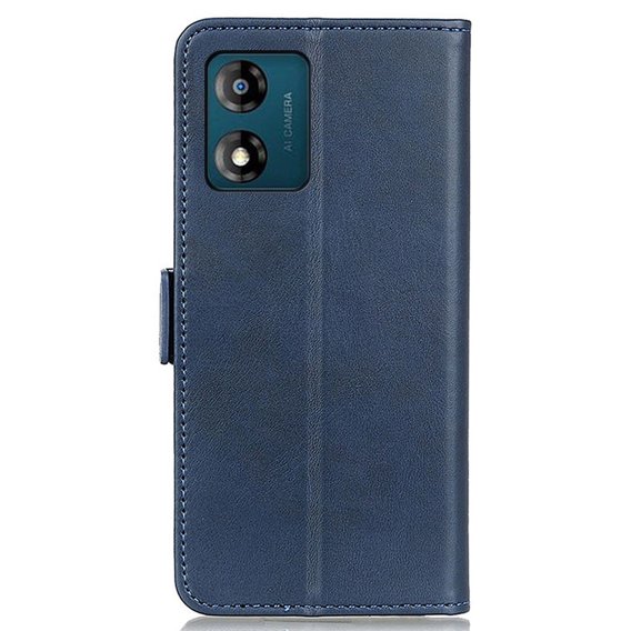 Klapkové puzdro pre Motorola Moto E13, Wallet, modré