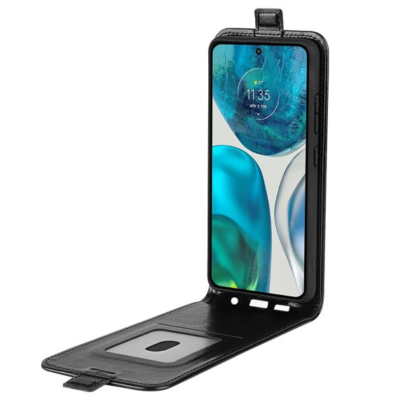 Klapkové puzdro pre Motorola Moto G52 / G82 5G, Flip, čierne