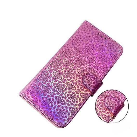 Klapkové puzdro pre Oppo A17, Wallet mandala, ružové