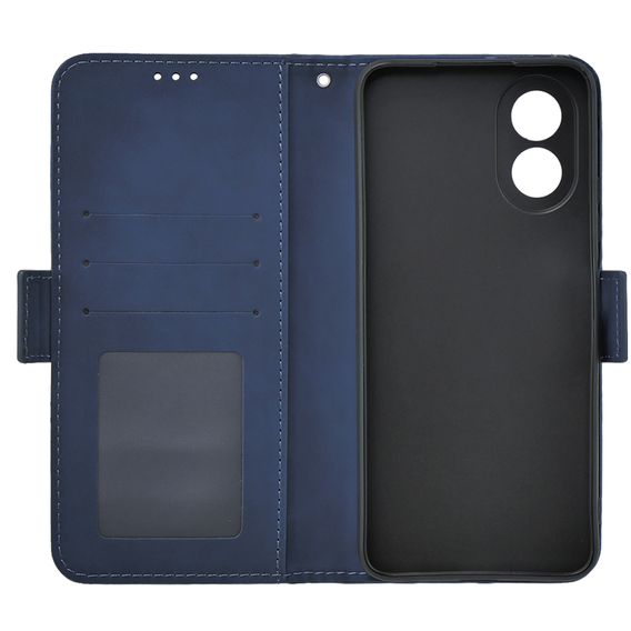 Klapkové puzdro pre Oppo A58 4G, Card Slot, modré