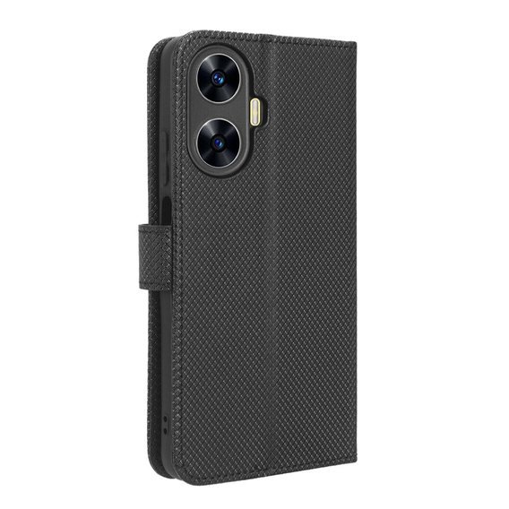 Klapkové puzdro pre Realme C55, Wallet, Smart Magnet, čierne