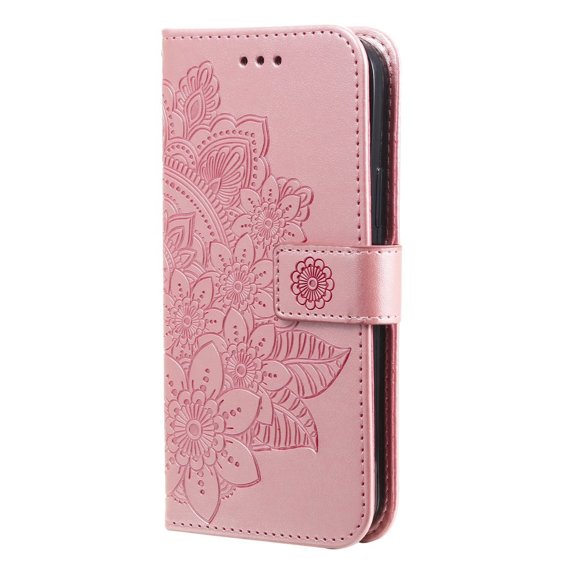 Klapkové puzdro pre Samsung Galaxy A13 4G, Mandala Flower, ružové