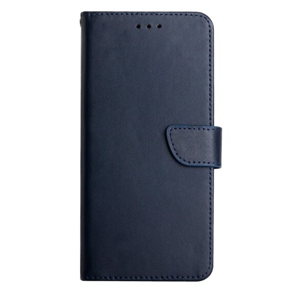 Klapkové puzdro pre Samsung Galaxy A35 5G, Split Leather Wallet, modré