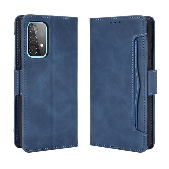 Klapkové puzdro pre Samsung Galaxy A52 / A52s, Card Slot, modré