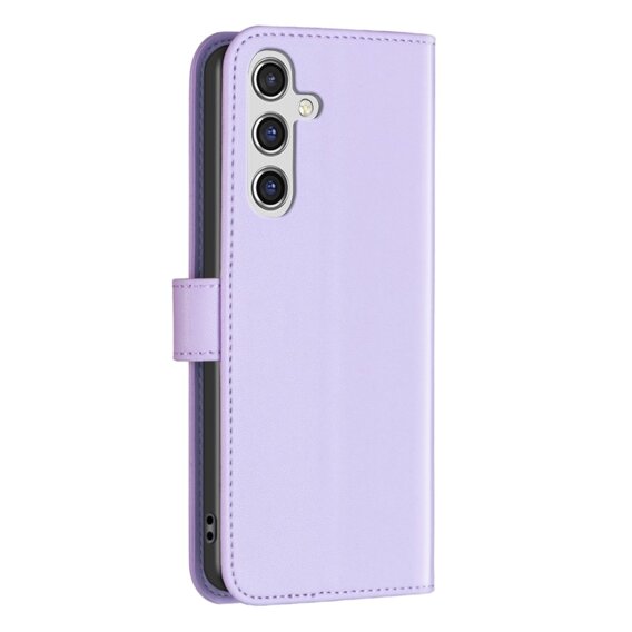 Klapkové puzdro pre Samsung Galaxy A55 5G,BINFEN Wallet, fialové
