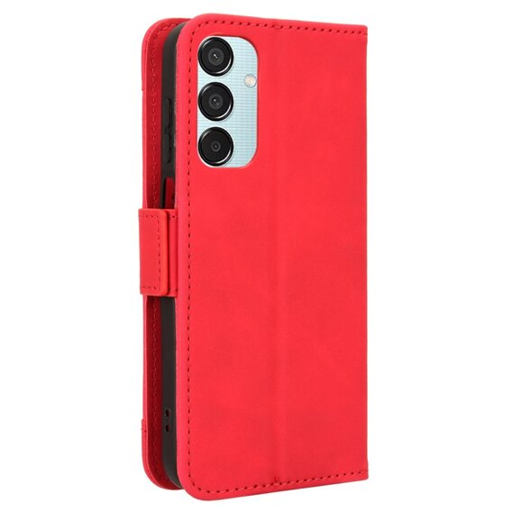 Klapkové puzdro pre Samsung Galaxy M15 5G, Card Slot, červené