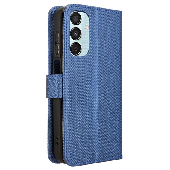 Klapkové puzdro pre Samsung Galaxy M15 5G, Wallet Smart Magnet, modré