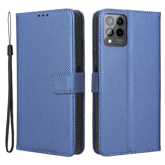 Klapkové puzdro pre T Phone Pro 5G, Wallet Magnet, modré