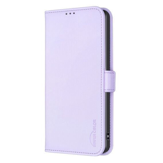 Klapkové puzdro pre Xiaomi Redmi Note 13 5G, BINFEN Wallet, fialové