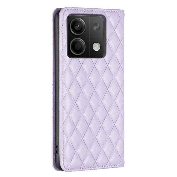 Klapkové puzdro pre Xiaomi Redmi Note 13 5G, Wallet, BINFEN COLOR, fialové