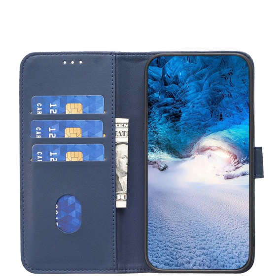 Klapkové puzdro pre Xiaomi Redmi Note 13 Pro 5G, BINFEN Wallet, modré