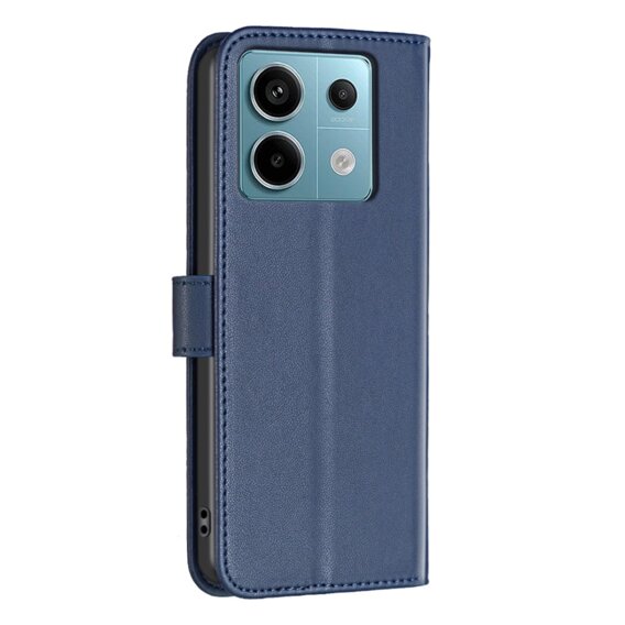 Klapkové puzdro pre Xiaomi Redmi Note 13 Pro 5G, BINFEN Wallet, modré