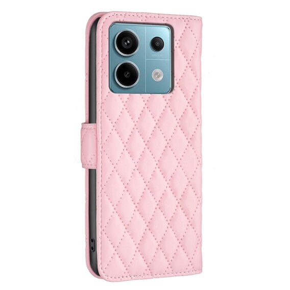 Klapkové puzdro pre Xiaomi Redmi Note 13 Pro 5G, Wallet, BINFEN COLOR, ružové