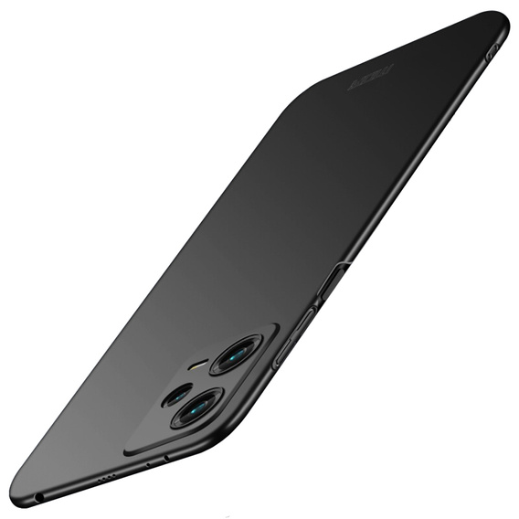 MOFI Slim Obal na mobil pre Xiaomi Redmi Note 12 Pro+ 5G, čierne