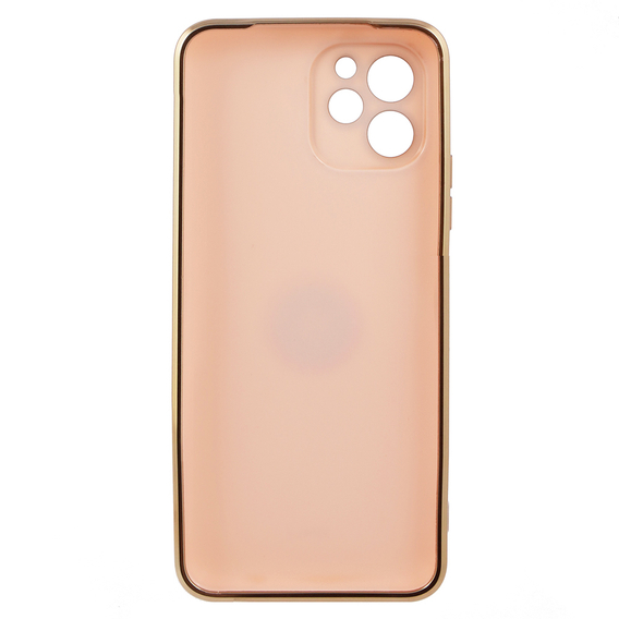 Obal na mobil pre Huawei Nova Y61, Electro Ring, ružové rose gold