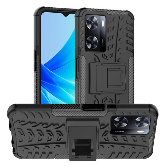 Obal na mobil pre Oppo A57s, Tire Armor, čierne