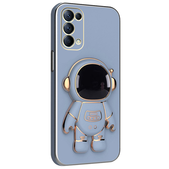 Obal na mobil pre Oppo A74 5G, Astronaut, modré