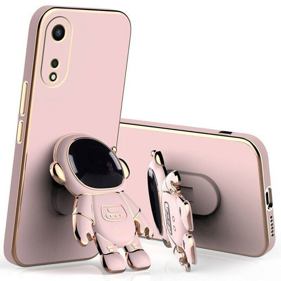 Obal na mobil pre Oppo A78 5G, Astronaut, ružové rose gold