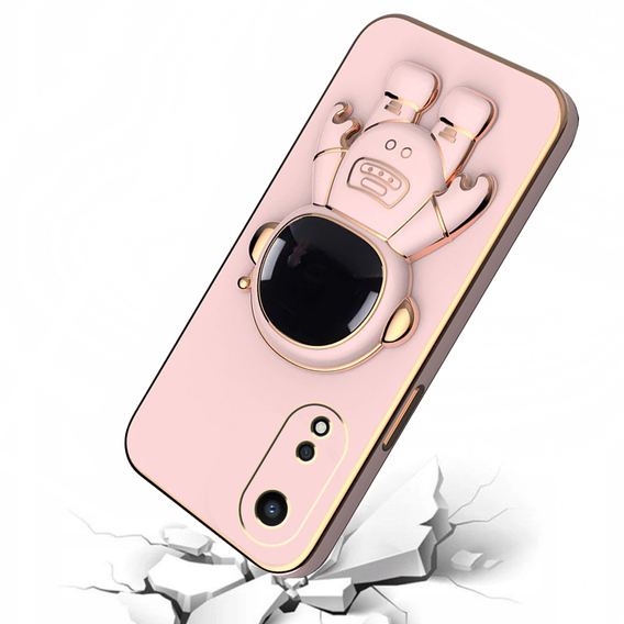 Obal na mobil pre Oppo A78 5G, Astronaut, ružové rose gold