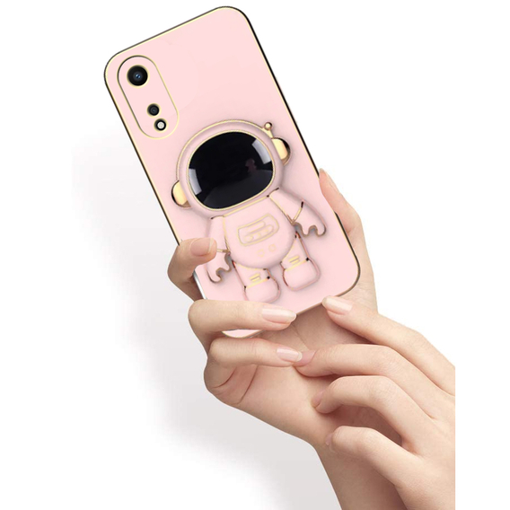 Obal na mobil pre Oppo A78 5G, Astronaut, ružové rose gold