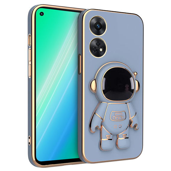 Obal na mobil pre Oppo Reno8 T, Astronaut, modré