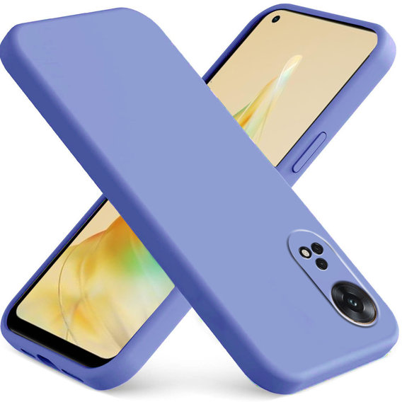 Obal na mobil pre Oppo Reno8 T, Silicone Lite, fialové