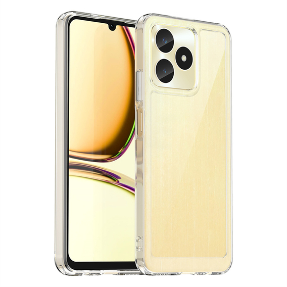 Obal na mobil pre Realme C51, Fusion Hybrid, priehľadné