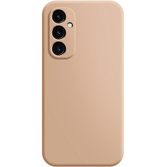 Obal na mobil pre Samsung Galaxy A55 5G, Silicone Lite, oranžové