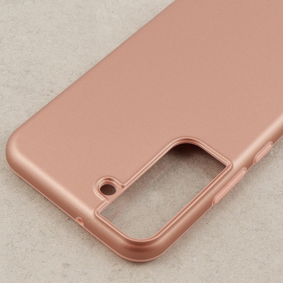 Obal na mobil pre Samsung Galaxy S22, Suritch Full Body, ružové rose gold