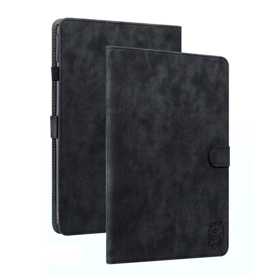 Obal na mobil pre Samsung Galaxy Tab S9, Wallet Pen Slot, čierne