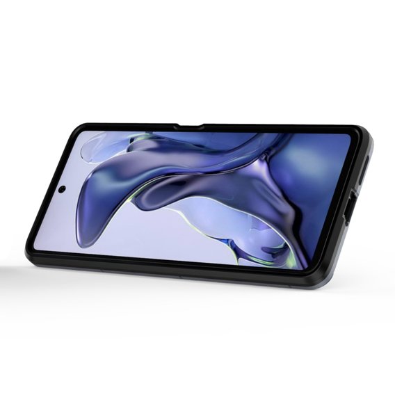 Obal na mobil pre Xiaomi 11T / 11T Pro, Kickstand Ring, modré