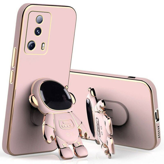 Obal na mobil pre Xiaomi 13 Lite, Astronaut, ružové rose gold