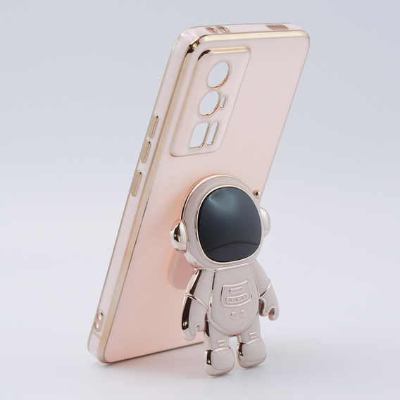 Obal na mobil pre Xiaomi Poco F5 Pro, Astronaut, ružové