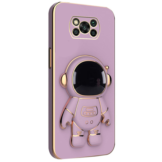 Obal na mobil pre Xiaomi Poco X3 NFC / X3 Pro, Astronaut, fialové