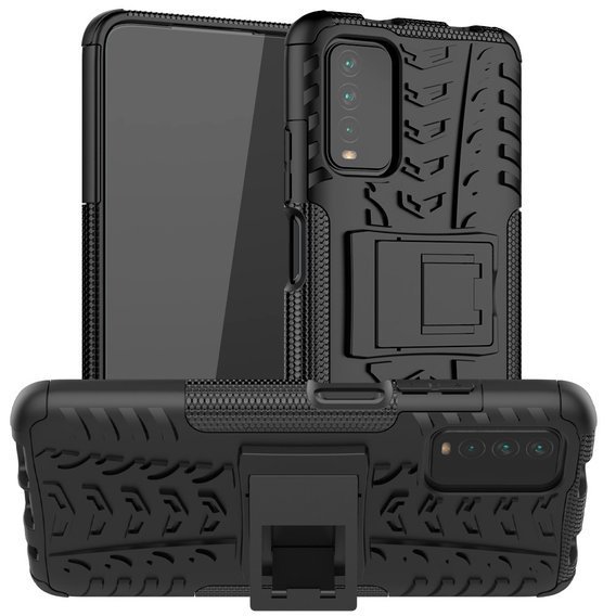 Obal na mobil pre Xiaomi Redmi 9T, Tire Armor, čierne